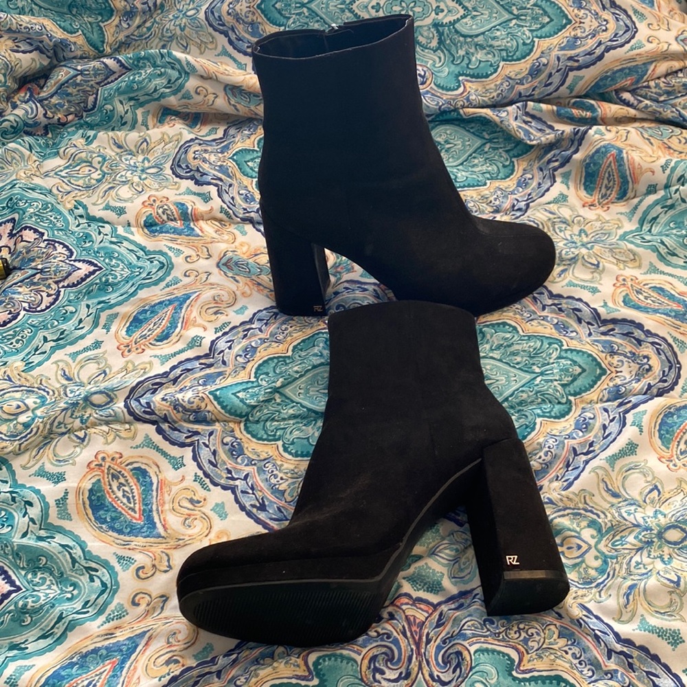 Black Mid Boots